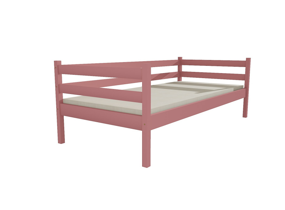 Detská posteľ z masívu 200x90 cm bez šuplíku - DP028