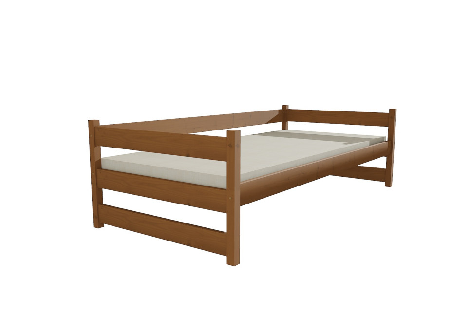 Detská posteľ z masívu 200x90 cm so zásuvkami - DP023