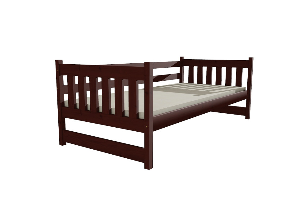 Detská posteľ z masívu 200x90 cm bez šuplíku - DP024
