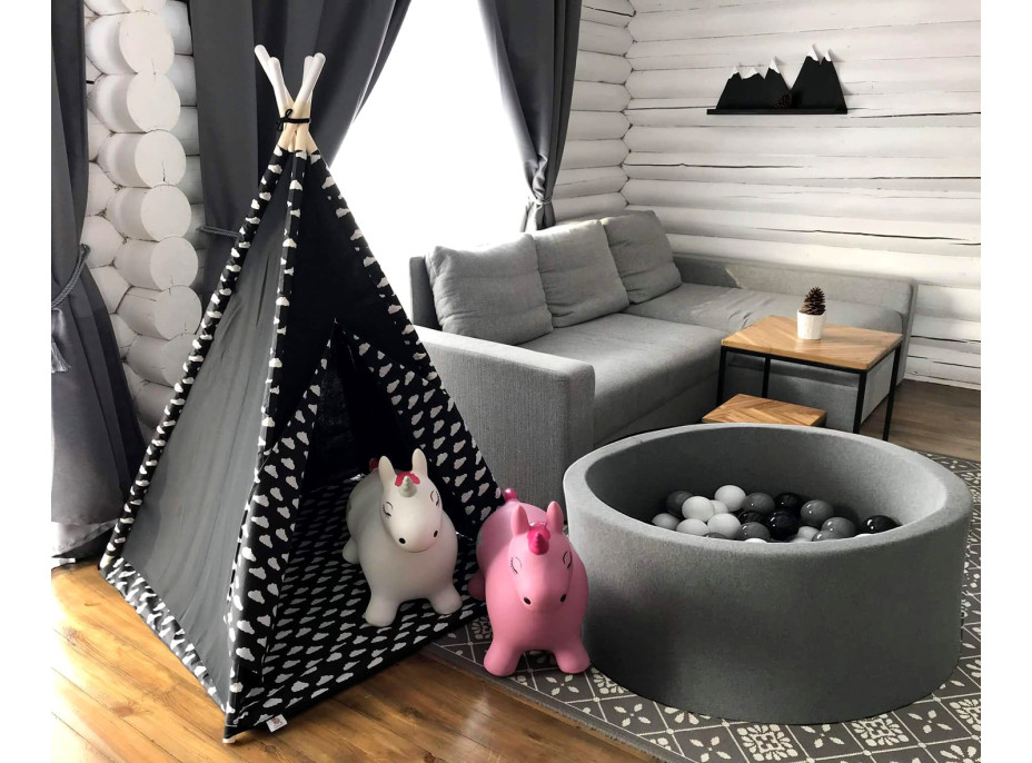 Detský molitanový bazénik BLUE CAPITAN (guličky ZADARMO) 80x30 cm