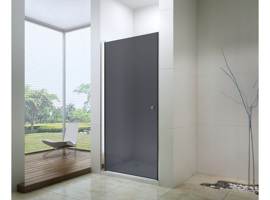 Sprchové dveře MAXMAX PRETORIA 80 cm - GRAFIT