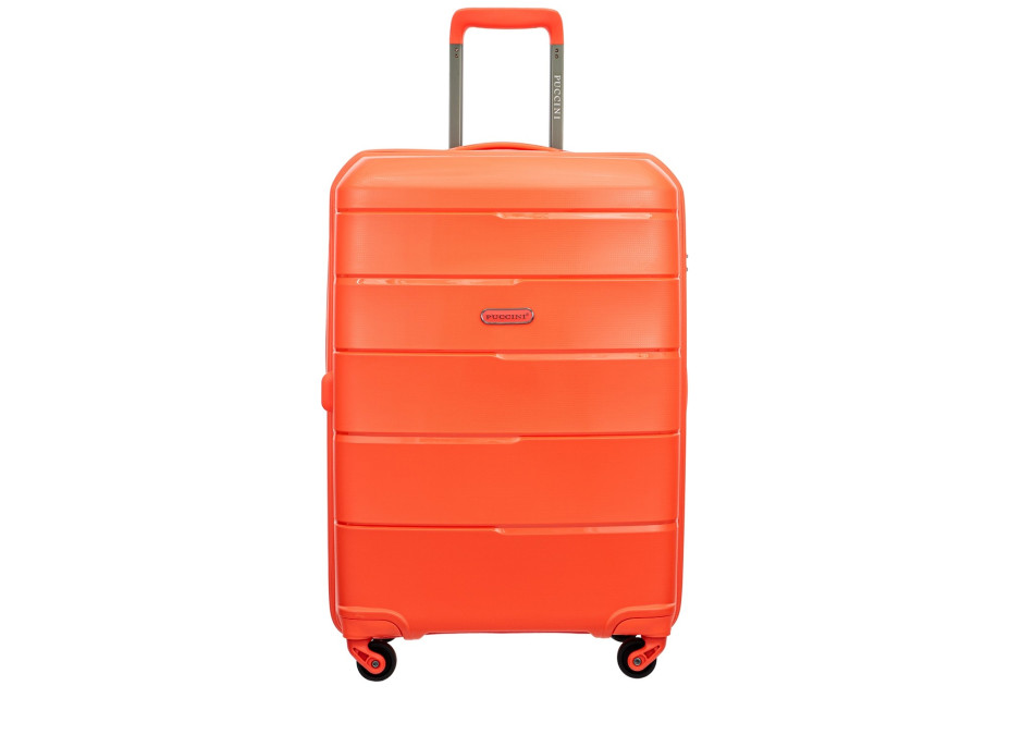 Moderné cestovné kufre BAHAMAS - oranžové