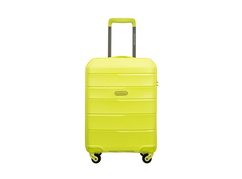 Moderné cestovné kufre BAHAMAS - svetlo zelená
