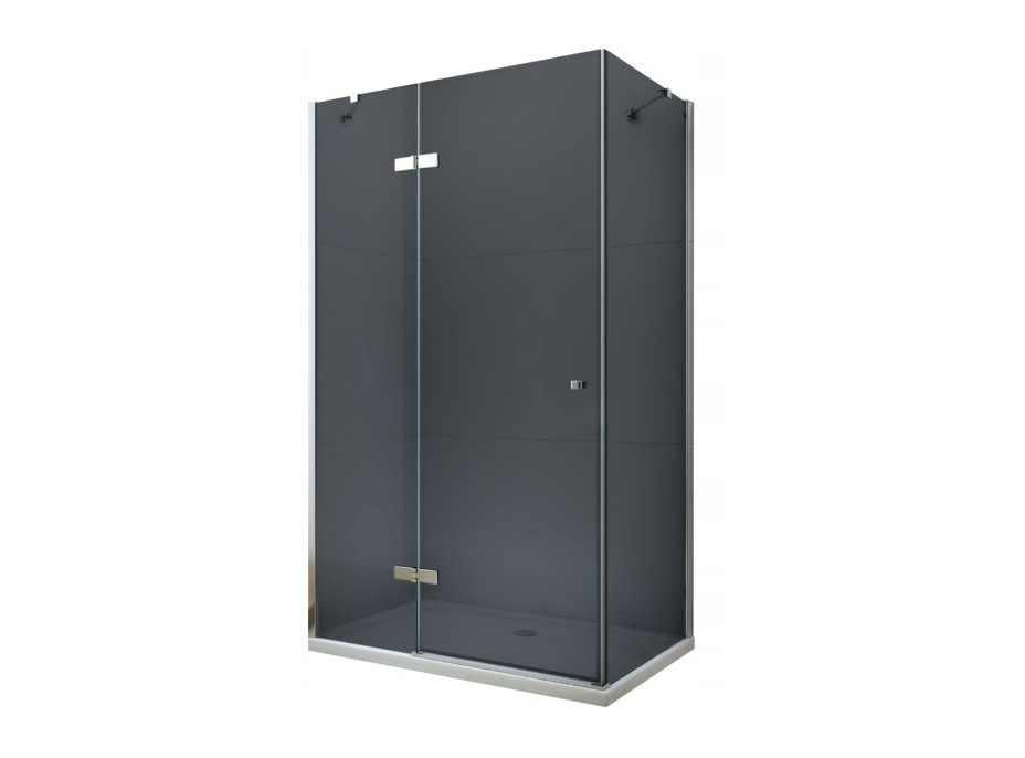 Sprchovací kút maxmax ROMA 90x70 cm - GRAFIT
