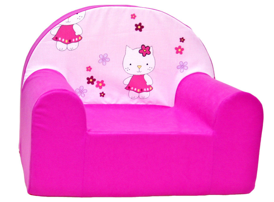 Detské kresielko HELLO KITTY - ružové
