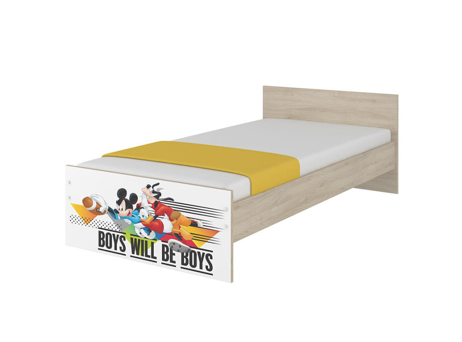 Detská posteľ MAX bez šuplíku Disney - MICKEY A KAMARÁTI 200x90 cm