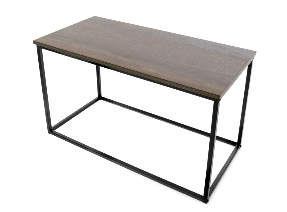Konferenčný stolík Kališ 80x40 cm - drevo / kov