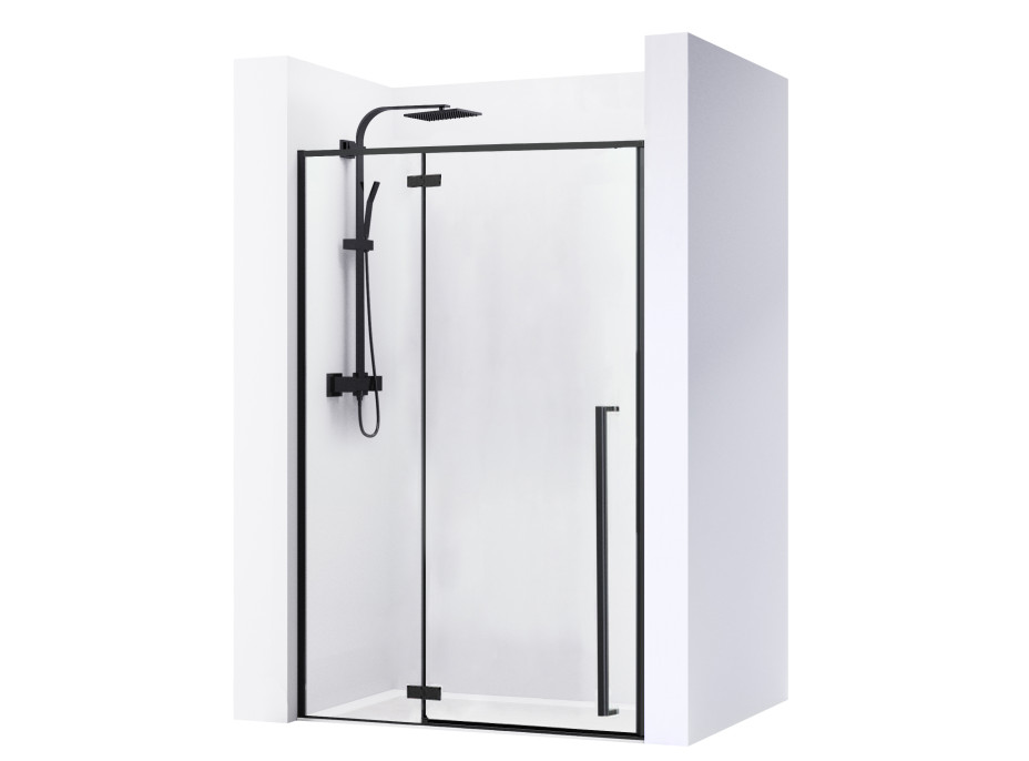 Sprchové dvere MAXMAX Rea FARGO BLACK 110 cm