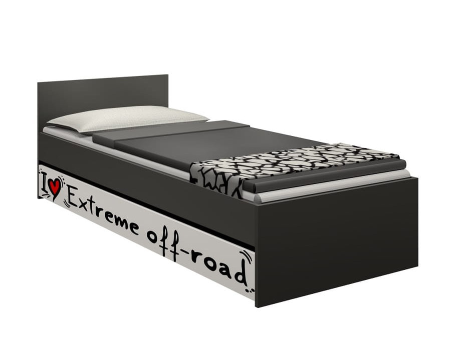 Detská posteľ so zásuvkou - OFF-ROAD 200x90 cm