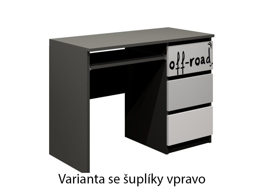 Písací stôl - OFF-ROAD TYP A