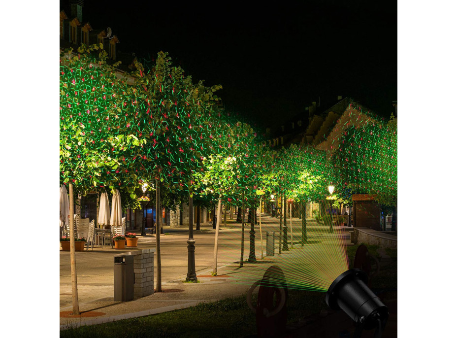 Laserový projektor s diaľkovým ovládaním