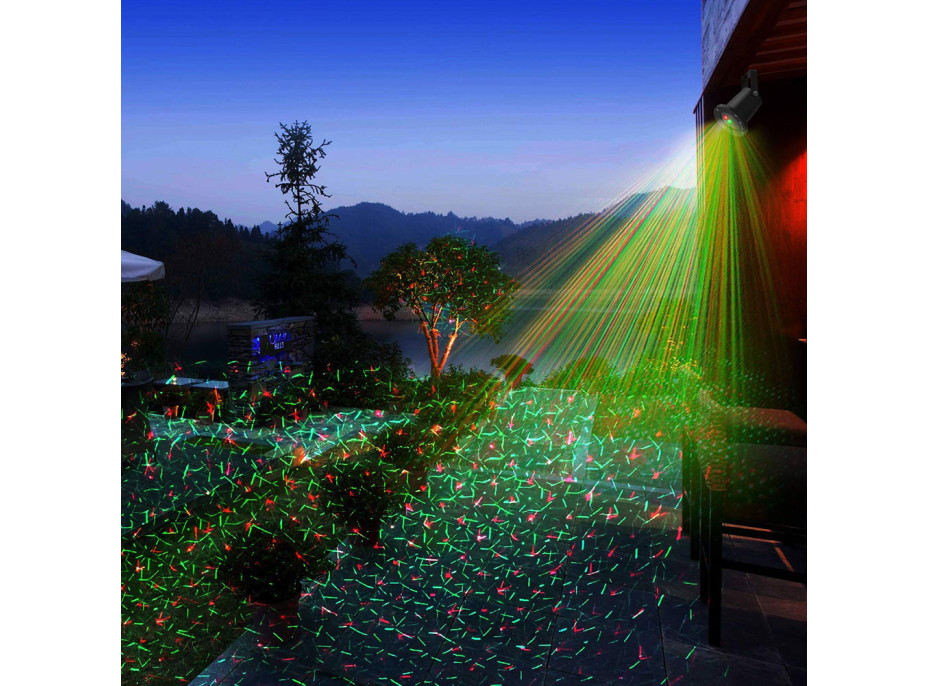 Laserový projektor s diaľkovým ovládaním