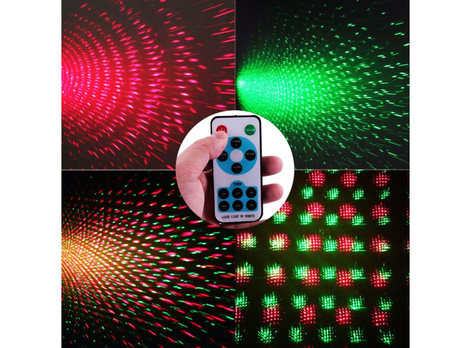 Laserový projektor s diaľkovým ovládaním
