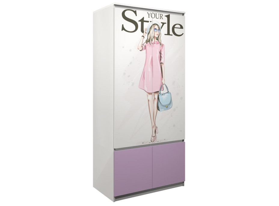 Šatníková skriňa - FASHION TYP G