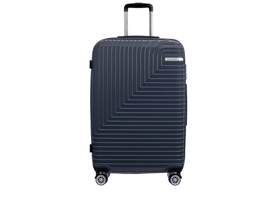 Moderné cestovné kufre FLORENCE - NAVY modré