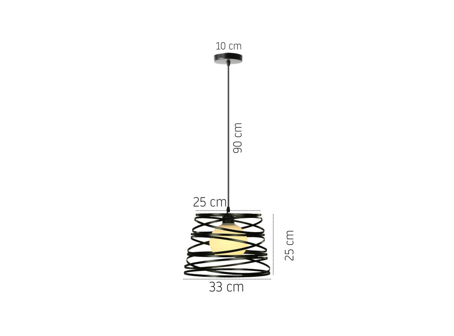 Stropné svietidlo LOFT TWIST