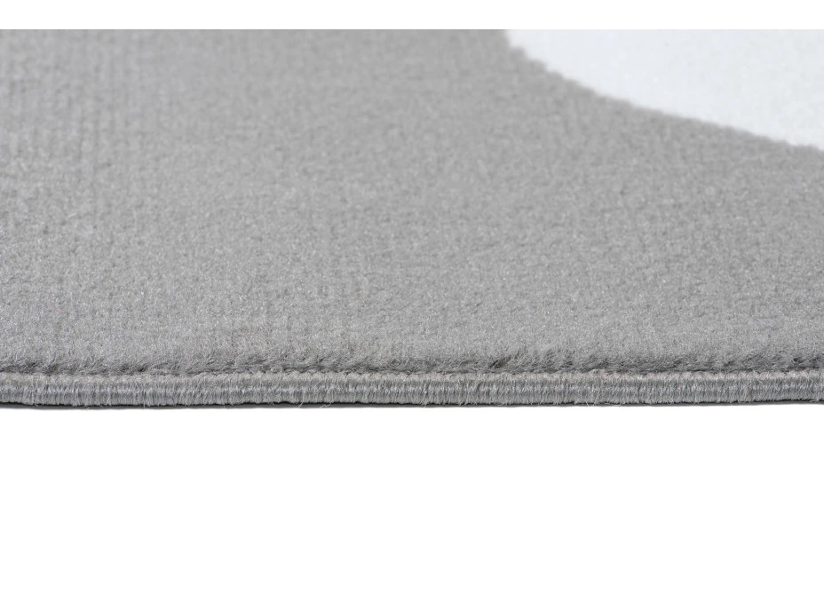 Detský koberec PASTEL králiček - sivý - 120x170 cm