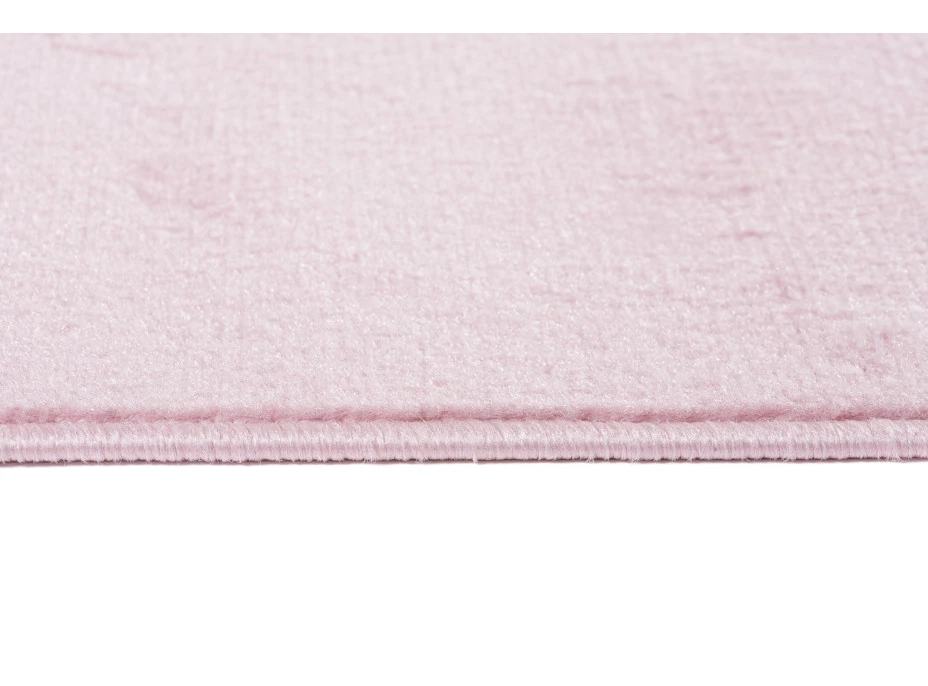 Detský koberec PASTEL bodkami - ružový - 140x200 cm