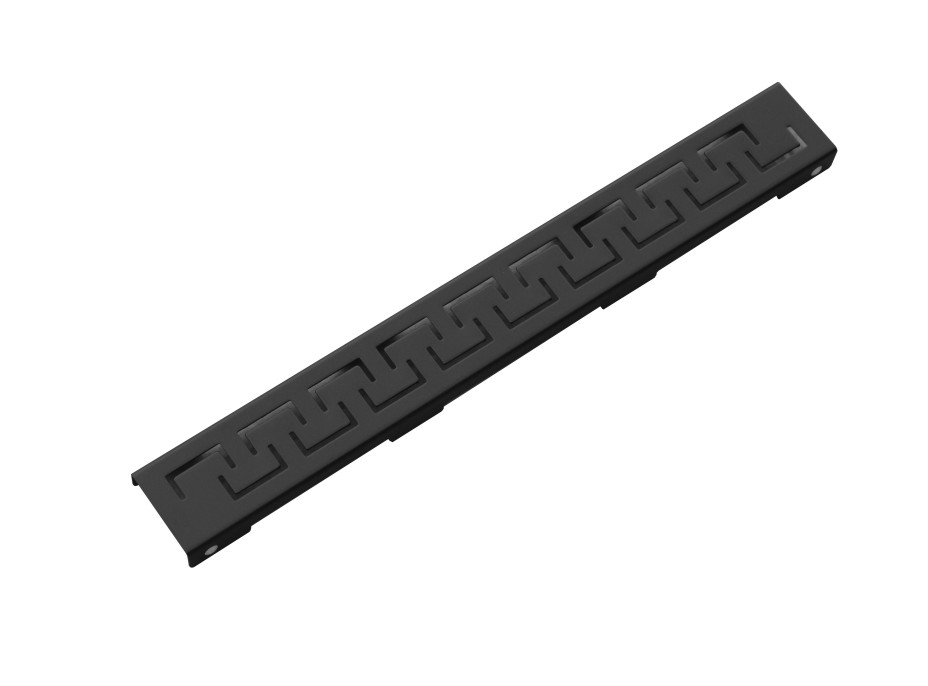 Sprchový žľab MEXEN GREEK BLACK - čierny