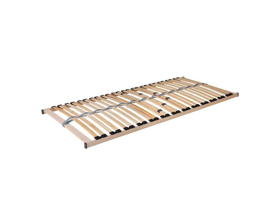 AKCIA: Posteľ LINA 200x90 cm dub sonoma + kvalitný lamelový rošt a matrac BASIC