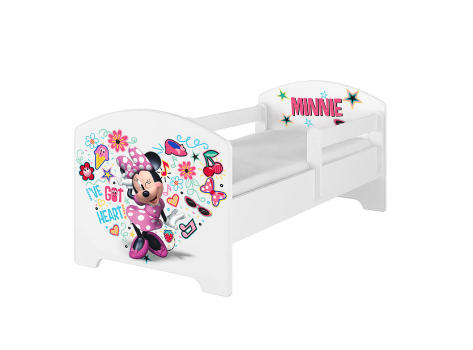 Detská posteľ Disney - HAPPY MINNIE 160x80 cm