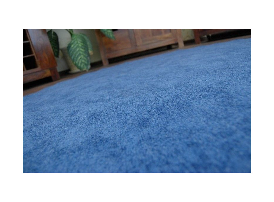 Okrúhly koberec SERENADE - modrý