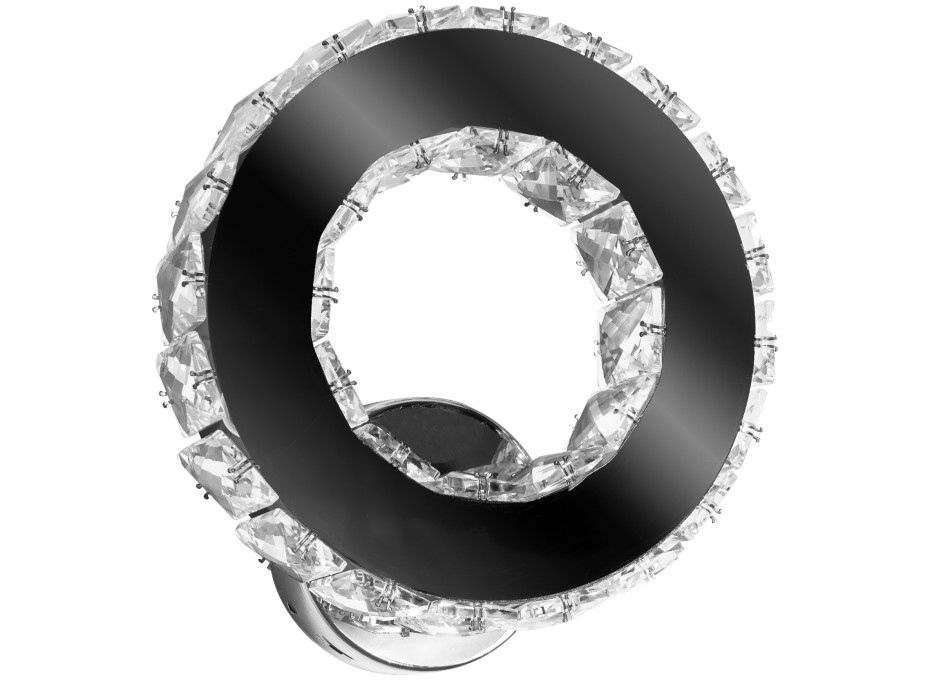 Nástenné LED krištáľové svietidlo PLATON circle - 20 / 10W