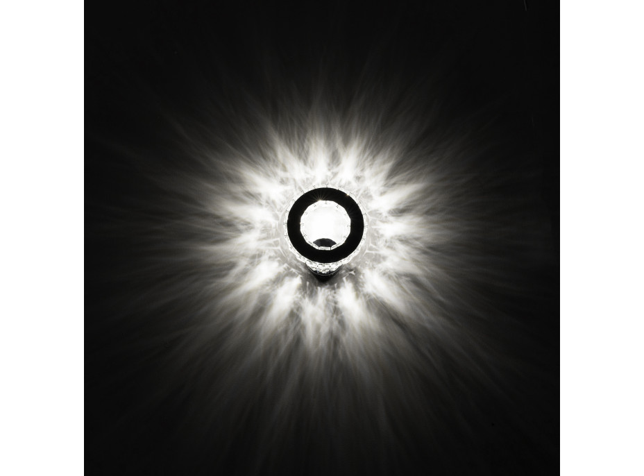 Nástenné LED krištáľové svietidlo PLATON circle - 20 / 10W