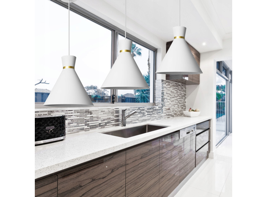 Stropné svietidlo KONA typ A - čiernej matnej