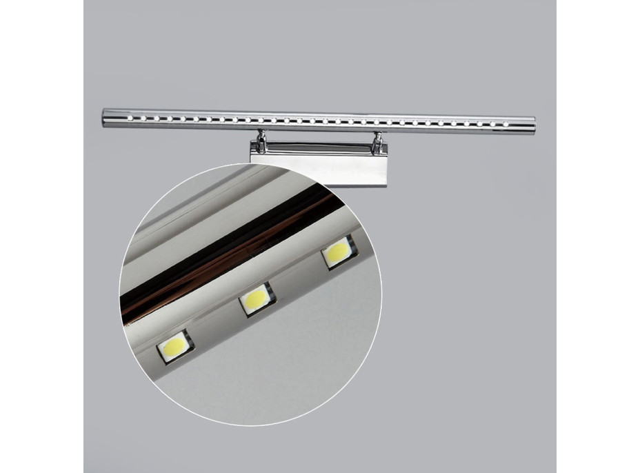 Nástenné LED svietidlo nad zrkadlo LITE - 40 cm - 5W - chrómové