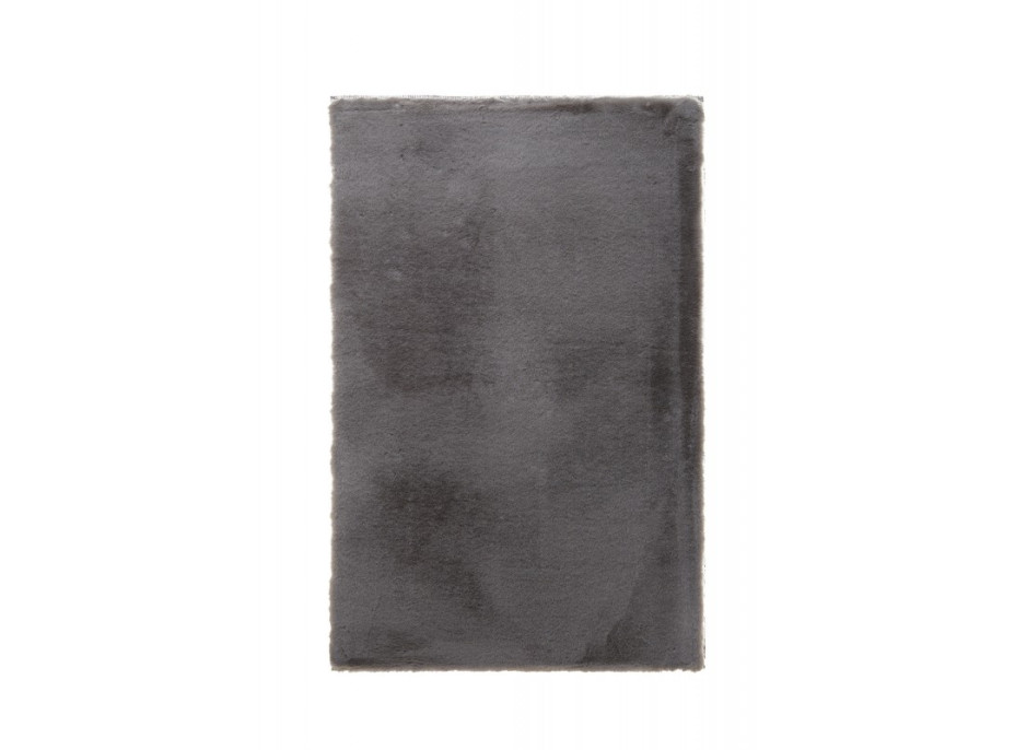 Kusový koberec RABBIT DELUXE - svetlo šedý - imitácia králičie kožušiny