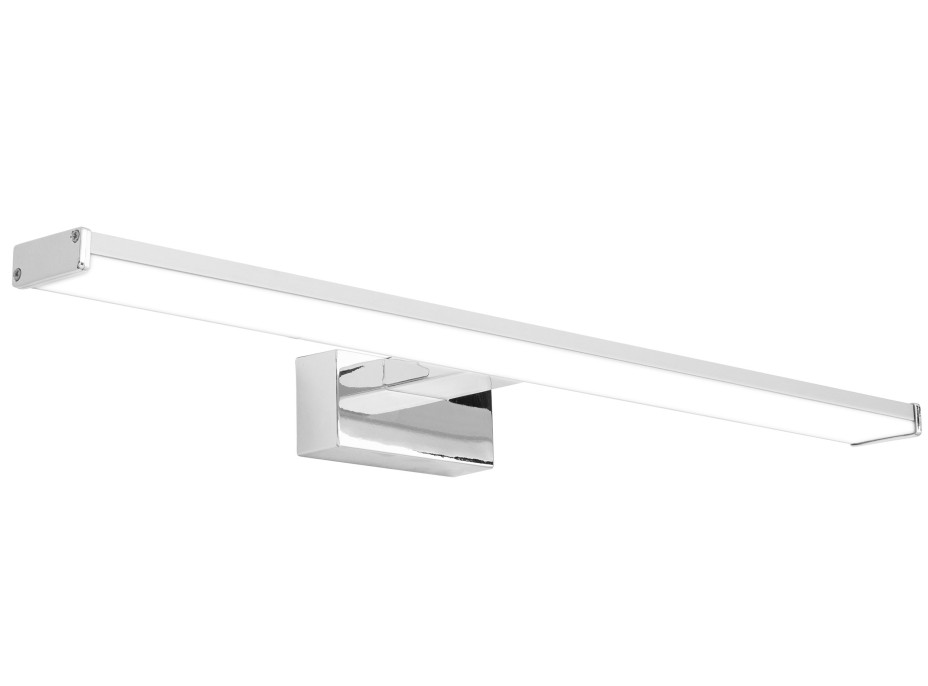 Nástenné LED svietidlo nad zrkadlo FLAT - 40 cm - 8W - chrómové