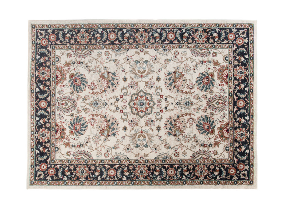Kusový koberec DUBAI Kilim - biely / šedý