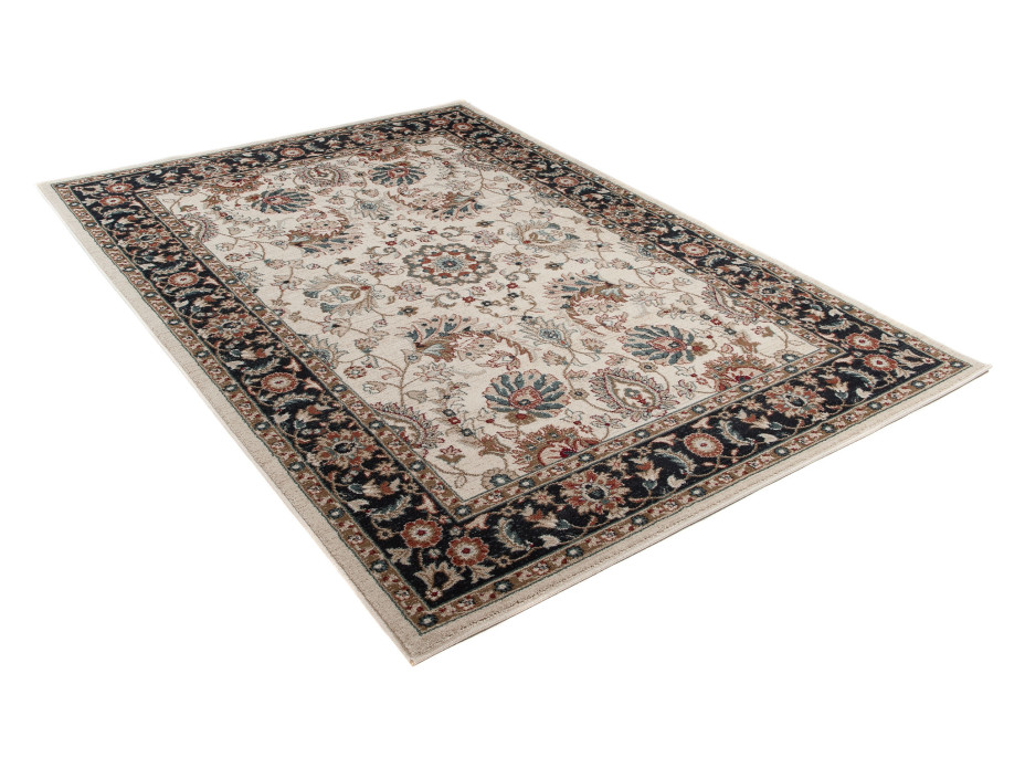 Kusový koberec DUBAI Kilim - biely / šedý