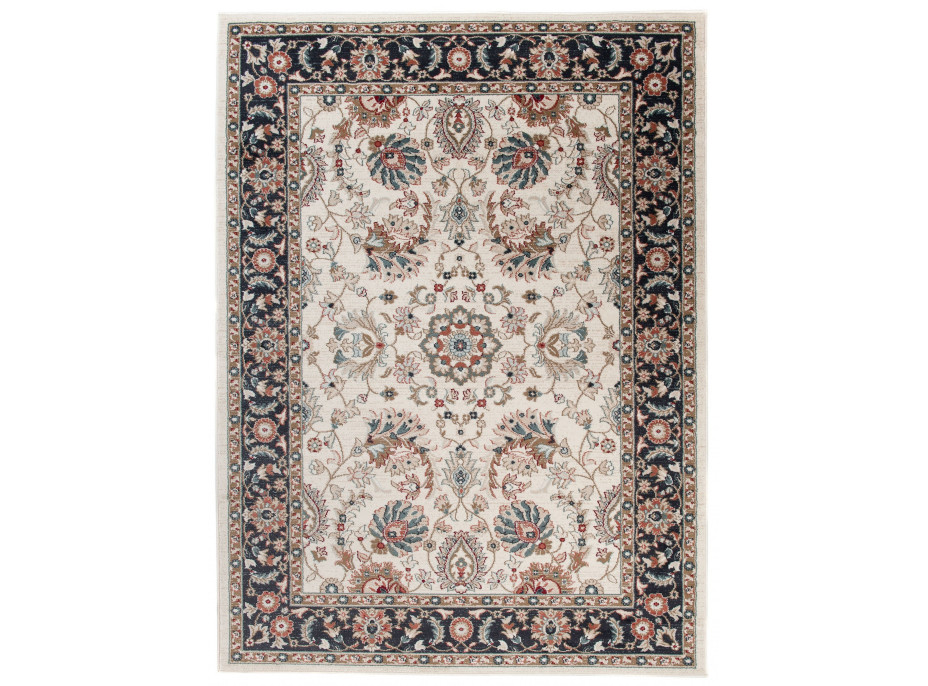 Kusový koberec DUBAI kilim - biely/sivý