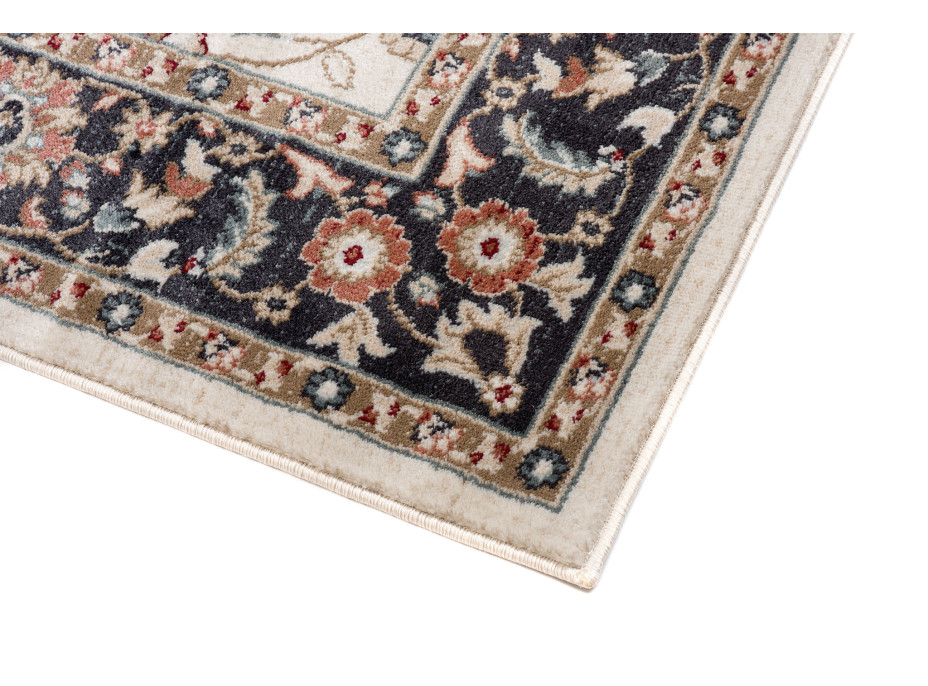 Kusový koberec DUBAI Kilim - biely / šedý