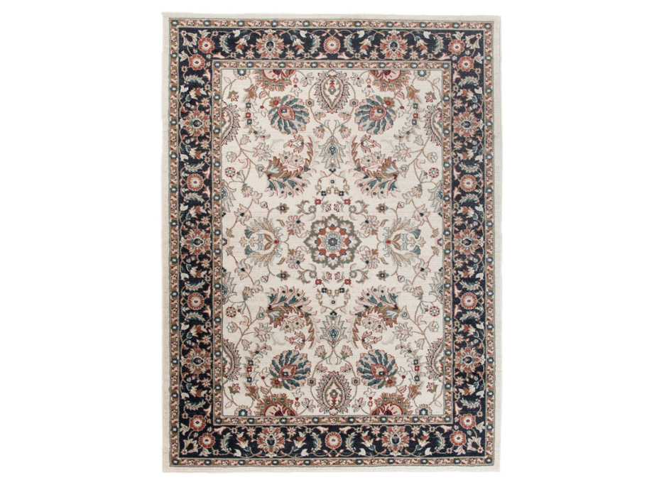 Kusový koberec DUBAI Kilim - biely / šedý