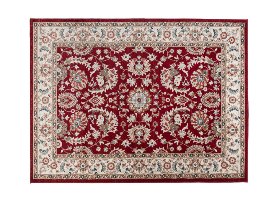 Kusový koberec DUBAI kilim - červený/béžový