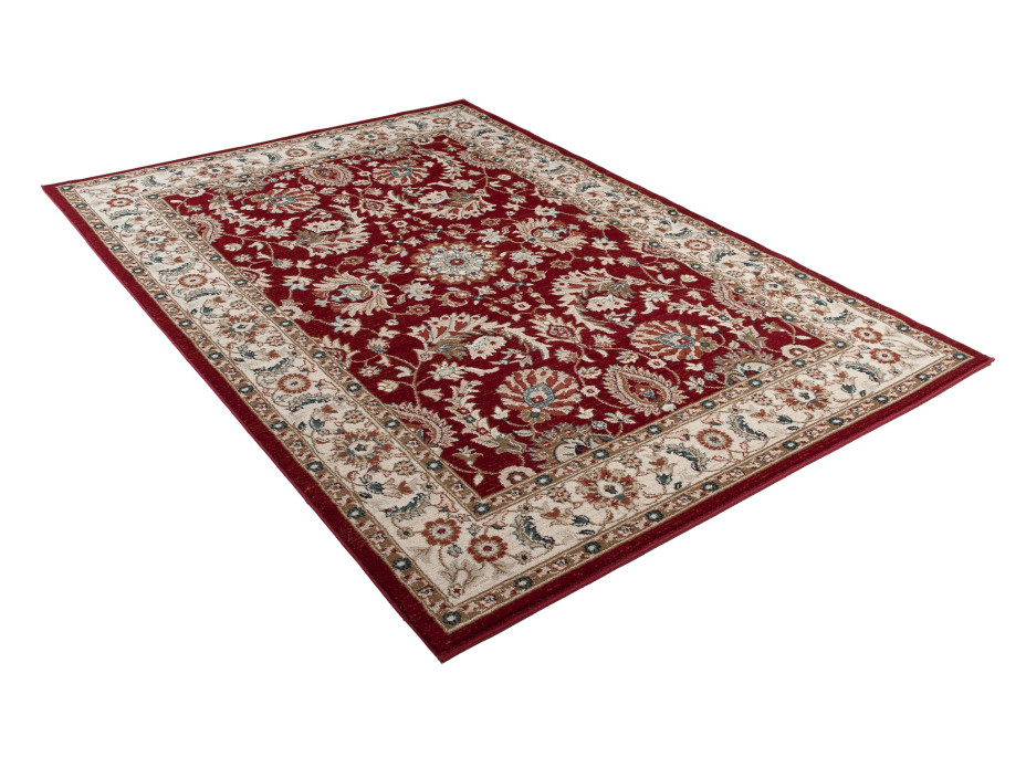 Kusový koberec DUBAI kilim - červený/béžový