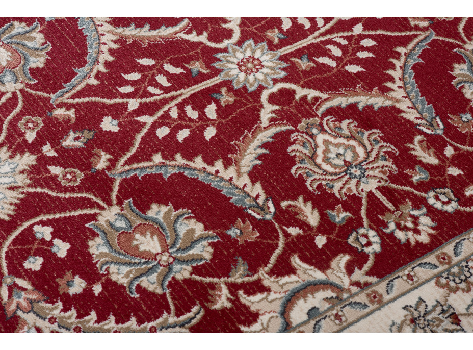 Kusový koberec DUBAI mono - červený/béžový