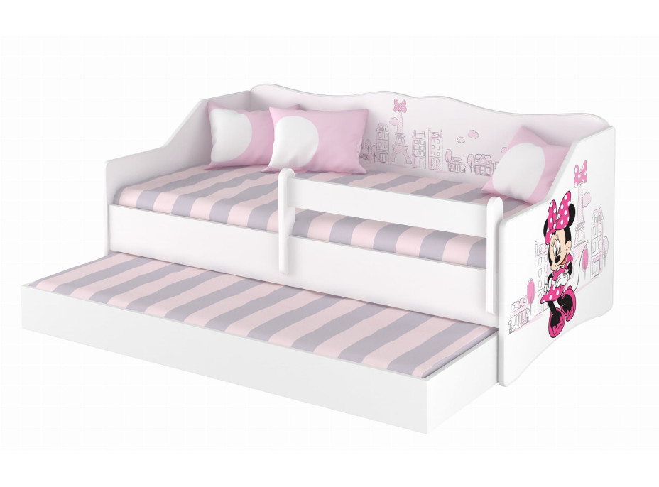 Detská posteľ s prístelkou Lully 160x80cm - MINNIE PARIS