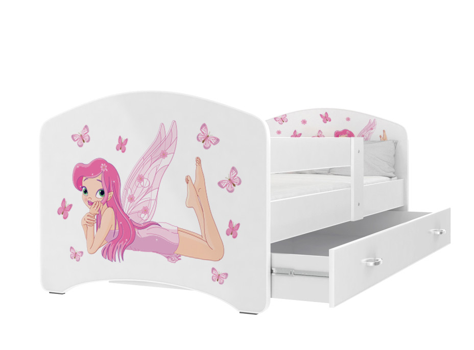 Detská posteľ LUCY so zásuvkou - 140x80 cm - VÍLA