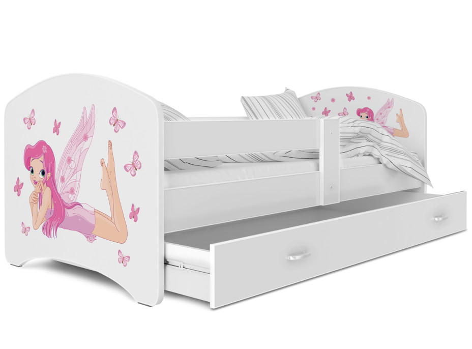 Detská posteľ LUCY so zásuvkou - 180x90 cm - VÍLA