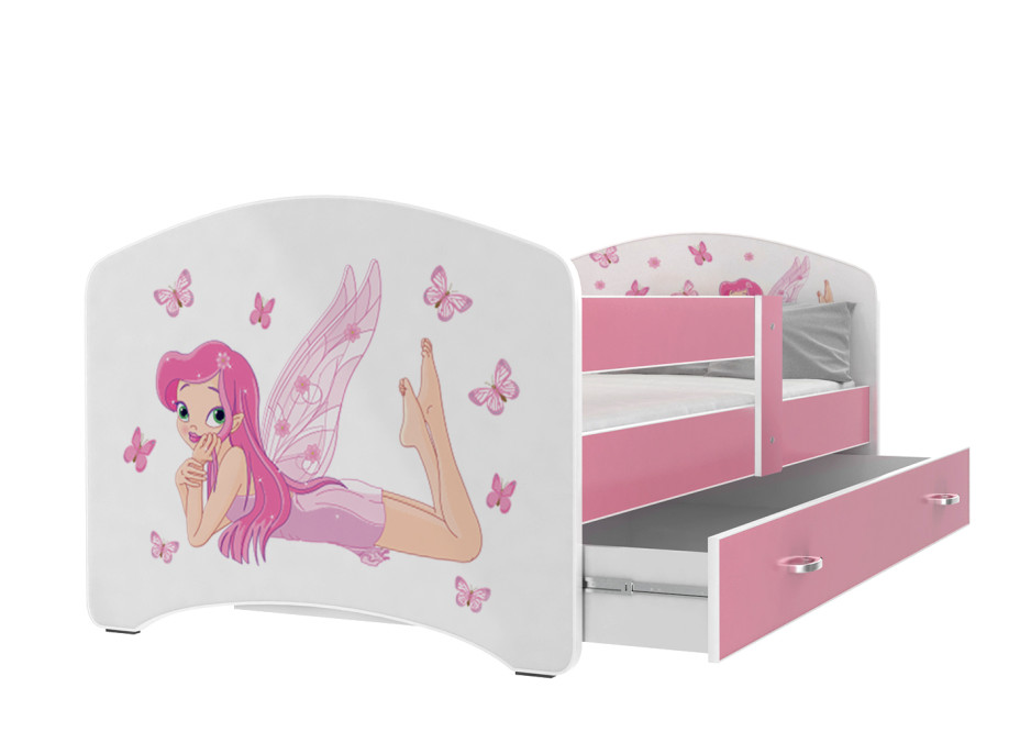 Detská posteľ LUCY so šuplíkom - 180x80 cm - VÍLA