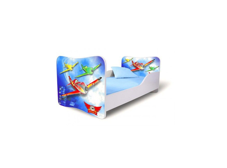 Detská posteľ LIETADLÁ + matrac ZADARMO