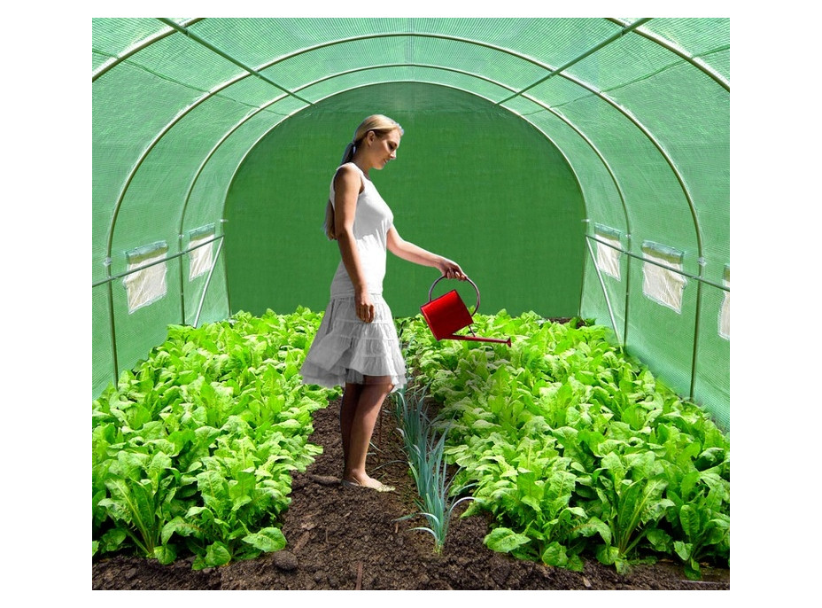 Záhradný fóliový skleník 400 x 250 x 200 cm