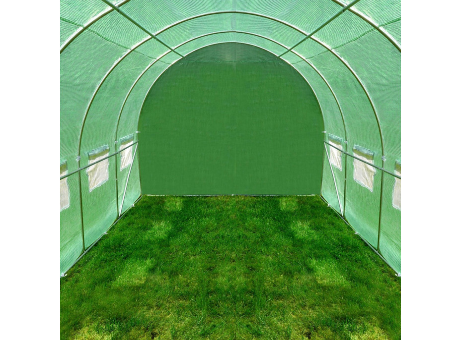 Záhradný fóliový skleník 400 x 250 x 200 cm