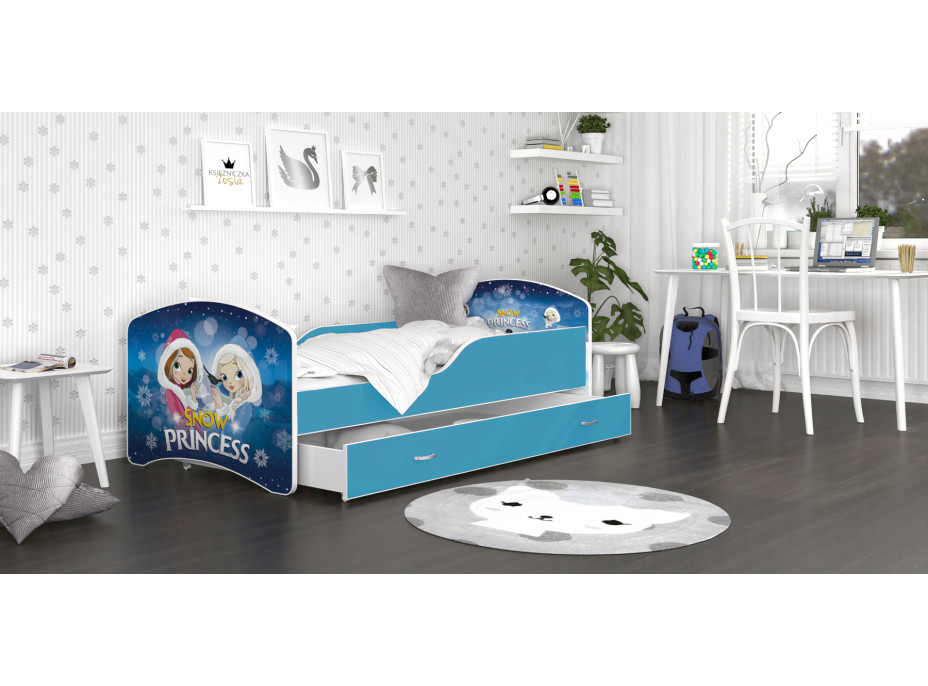 Detská posteľ IGOR so šuplíkom - 180x80 cm - FROZEN
