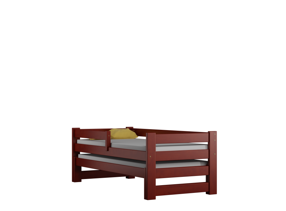 Detská posteľ z masívu PAVLÍK DUO - 190x80 / 180x80 cm