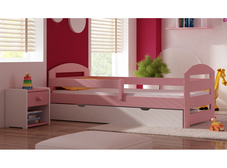 Detská posteľ z masívu MAKI PLUS - 180x80 cm